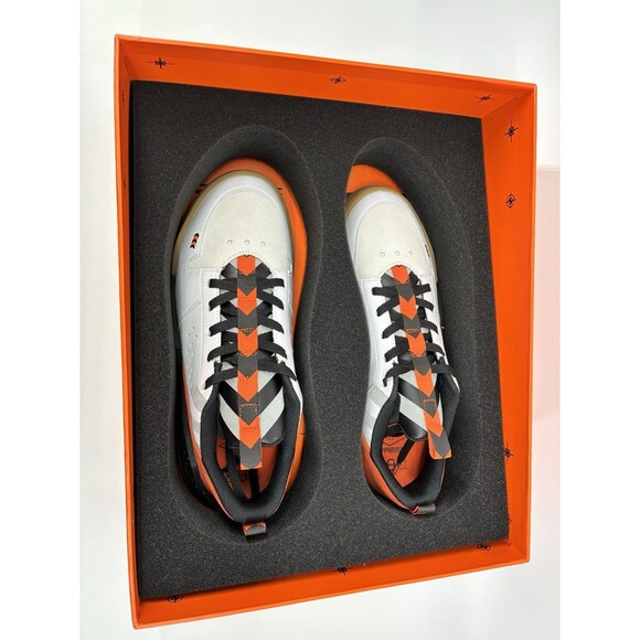 MSCHF FWD Black Orange White Sneakers Men’s Size 10 MSCHF-005